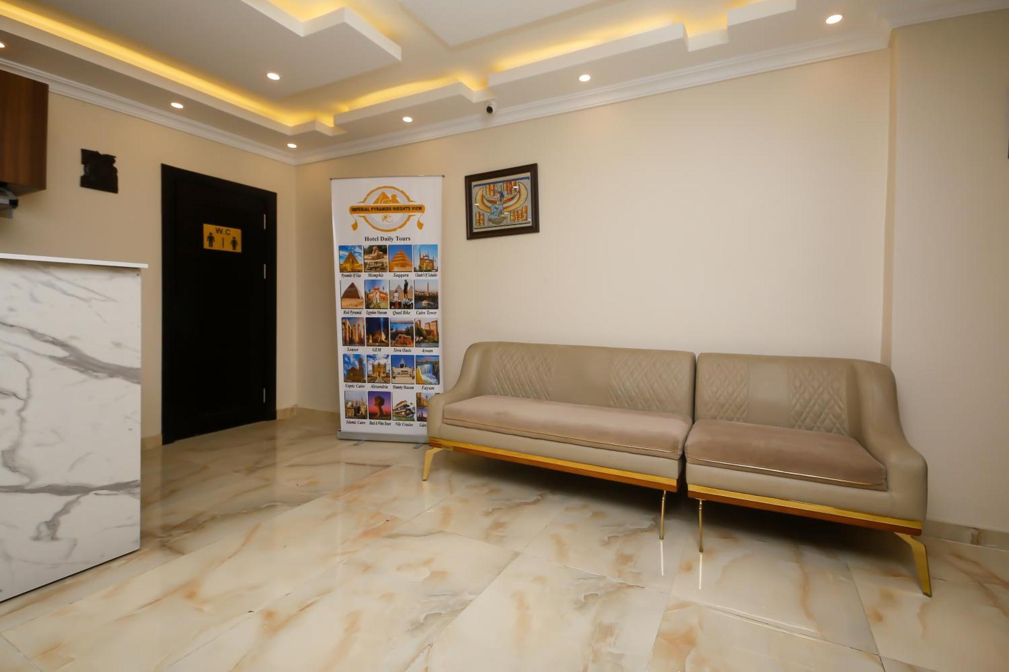 Imperial Pyramids Heights View Bed & Breakfast Nazlet el-Sîsi Exterior photo