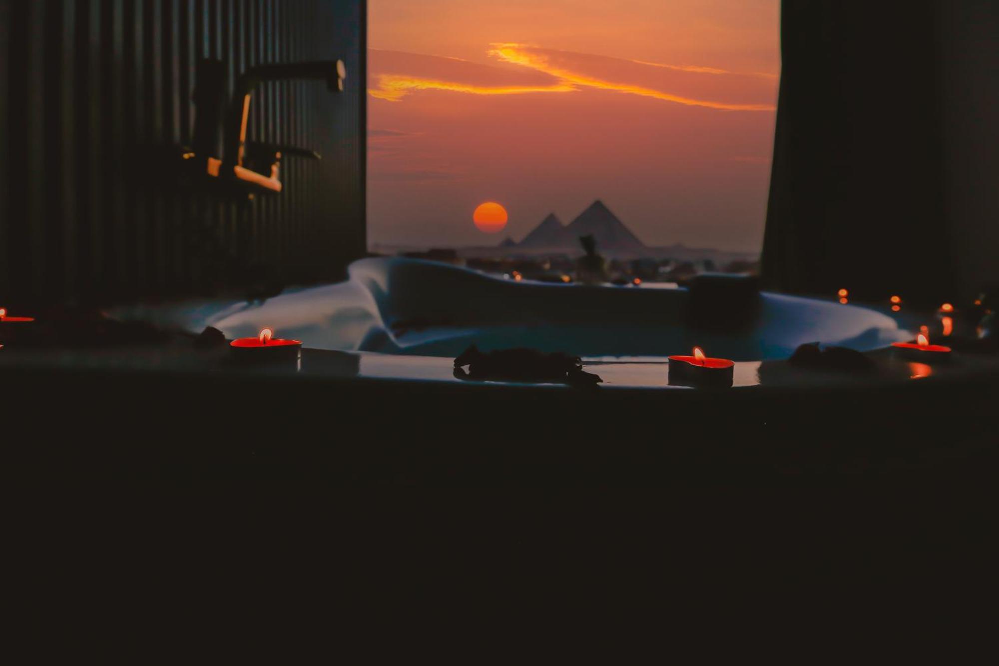 Imperial Pyramids Heights View Bed & Breakfast Nazlet el-Sîsi Exterior photo