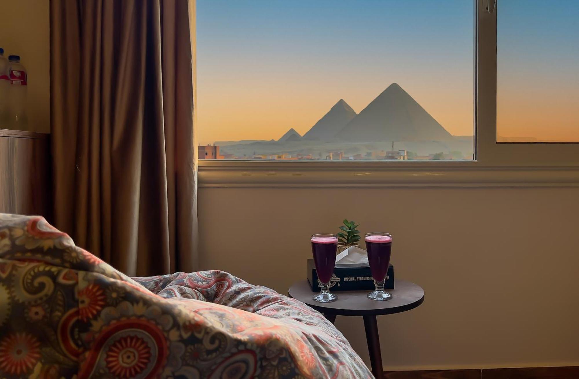 Imperial Pyramids Heights View Bed & Breakfast Nazlet el-Sîsi Exterior photo